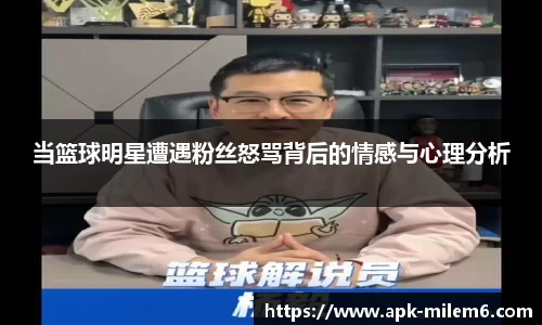 当篮球明星遭遇粉丝怒骂背后的情感与心理分析